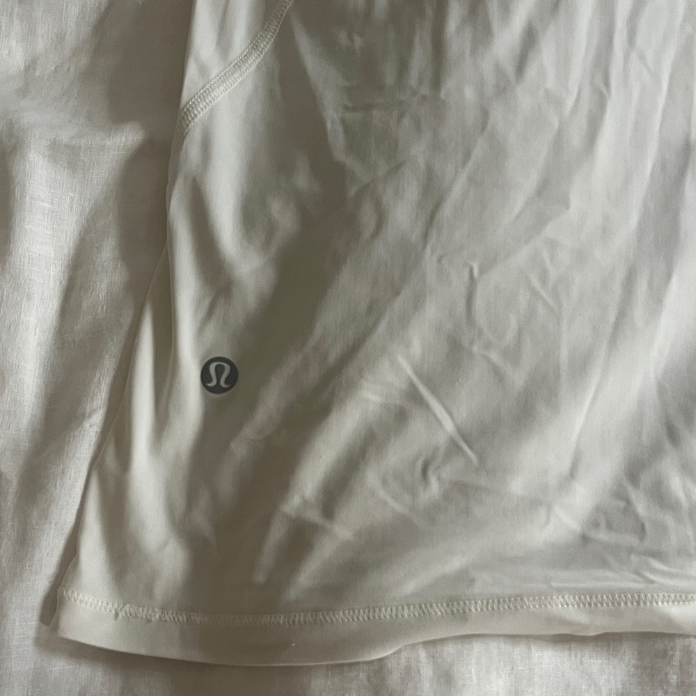 Lululemon White Athletic Top